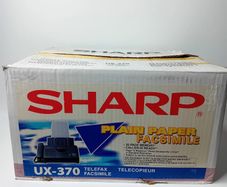 Sharp Ux-370 Telefax Fax Phone Machine - V.rare - New In Box - FREE DELIVERY / COLLECT