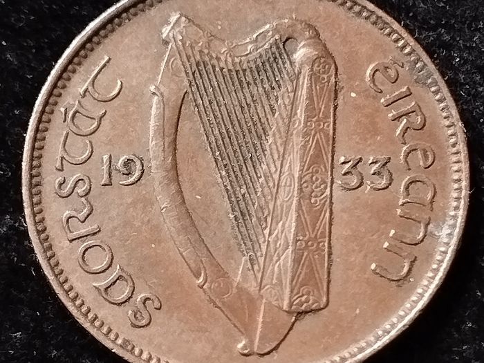 Ireland - 1933 - Farthing - KM.1 - [790]