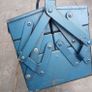 Vintage toolbox. Heavy pressed steel box. Cantilevered. Image 5
