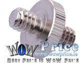 1014 1/4 to 1/4 Double Male Threaded Screw Convert Adapter for Tripod