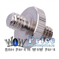 1014 1/4 to 1/4 Double Male Threaded Screw Convert Adapter for Tripod