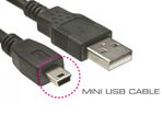 USB 2.0 Male to Mini USB 5 Pin