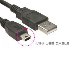 USB 2.0 Male to Mini USB 5 Pin