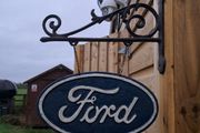 ford cast iron  hanging sign