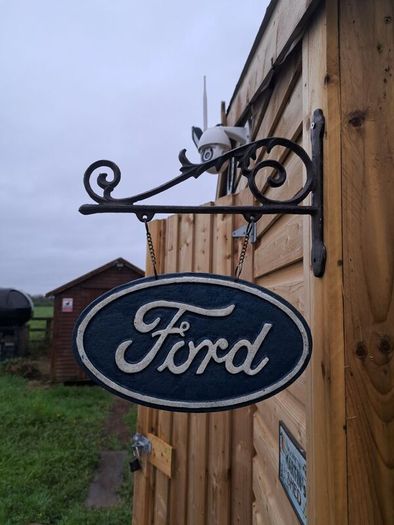 ford cast iron  hanging sign