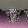 Pair of French Reims Glass Candle Holders Image 3
