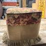Vintage upholstered ottoman footstools 60euro each Image 4