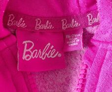 girls authentic barbie tracksuit