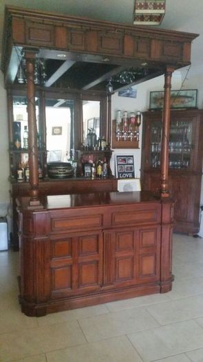 Solid wood Bar.