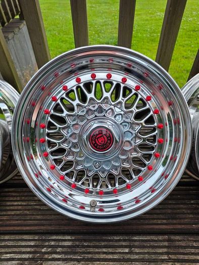 Japan Racing Chrome Alloys 4x100