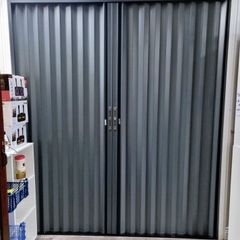 Corrigated Metal Door