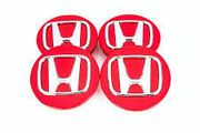Set of 4 x Honda Centre Caps (69mm)