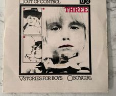 U2 - Three - 7" Vinyl CBS 7951 Irish Sunburst Label 1979