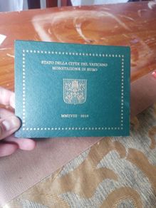 2018 Vatican Euro Coin Set