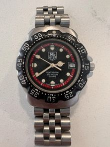 AG Heuer F1 Formula 1 Vintage. New battery. Original box