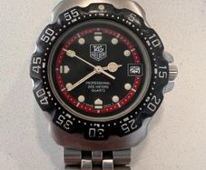 AG Heuer F1 Formula 1 Vintage. New battery. Original box