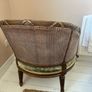 Antique Cane Back Tub Armchair / Occasional Chair Image 6