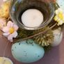 Brand new Easter glass T light holder Image 3