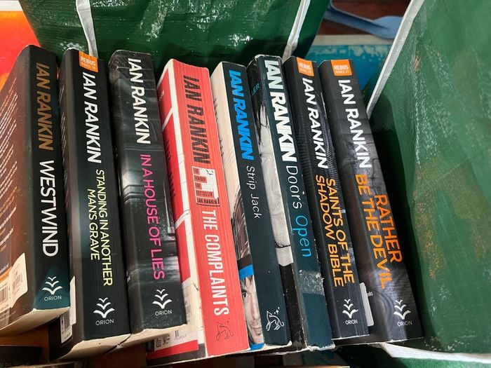 Job lot Ian Rankin John Rebus Detective Novels Crime Fiction Book Bundke