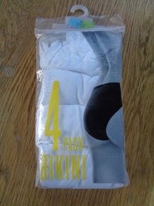 4 Pkt. Ladies Bikini Briefs for Sale