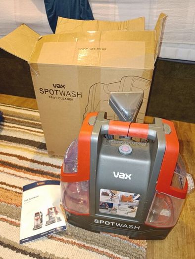Vax SpotWash Portable Spot Vacuum Cleaner (CDCW-CSXS) - Boxed with Manual