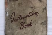1953 Ford prefect instructions manual