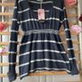 jumper Bnwt Hollister inspired 100% cotton jumper size 12 striped Image 5