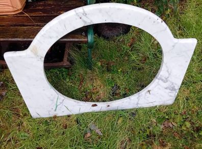 White marble Vanity basin top