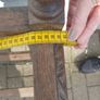 vintage ( antique) cane stand possibly oak Image 4
