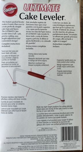 Wilton Ultimate Folding Cake Leveler