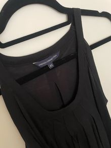 french connection black top new size 8