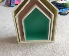 three storage containers