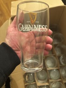 Guinness Glasses x10