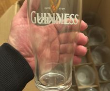 Guinness Glasses x10