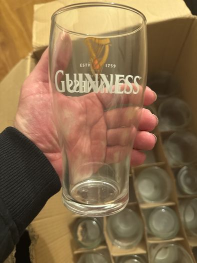 Guinness Glasses x10