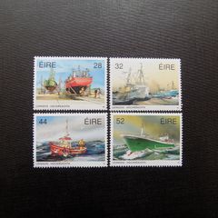 Ireland 1991.Fishing Fleet.Stamp set.Mint Never Hinged.MNH.