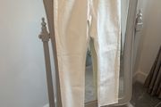BNWT Next Cream Straight Leg Jeans Size 8R