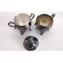 Newport Gorham Silverplate Sugar and Creamer Set P51 Excellent No Dents Image 3