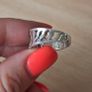 Silver ring size P Image 3