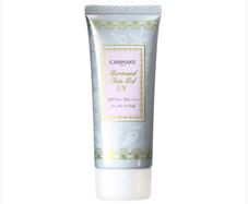 Japanese Cosmetic Canmake Sunblock and Makeup base with SPF50+ PA++++ Mermaid Skin Gel UV 40g in clear