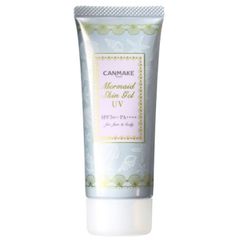 Japanese Cosmetic Canmake Sunblock and Makeup base with SPF50+ PA++++ Mermaid Skin Gel UV 40g in clear
