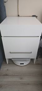 Robot vaccum cleaner cupboard