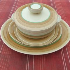 Art Deco Clarice Cliff Wilkinson Ltd 6 Pieces