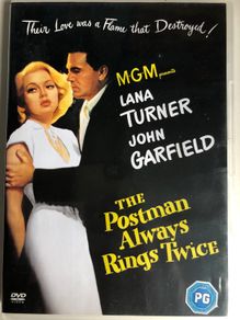 The Postman Always Rings Twice [1946] Lana Turner & John Garfield [Movie DVD]
