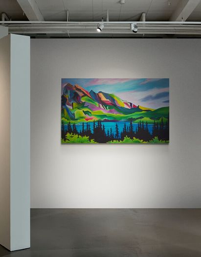 Original hand paint picture, acrylic painting by Strzala