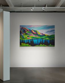 Original hand paint picture, acrylic painting by Strzala