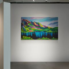 Original hand paint picture, acrylic painting by Strzala
