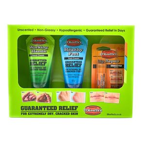 O'Keeffe's cream 3pc set