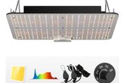 LED Grow Light 50W Full Spectrum Dimmable, High Yield Samsung 2B1B Diodes Growing Lamp for Indoor Plants Seedling Veg and Bloom Greenhouse Growing