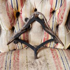 antique saddle rack
